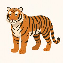 tiger vector illustration