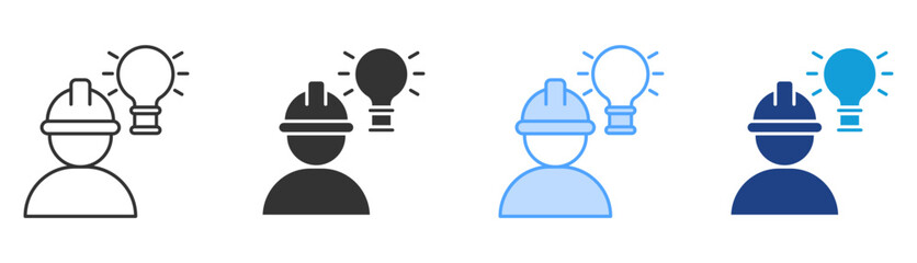 Awareness Icon Set Multiple Style Collection