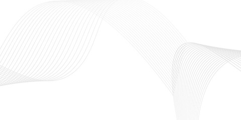 Vector illustration of gray line pattern with abstract background. EPS10. Beautiful and modern curved lines.