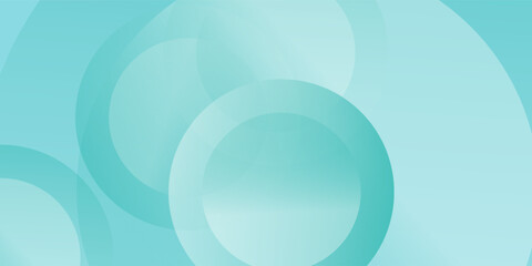 Minimalist banner background. Green and blue gradations.Circle geometric background. Simple design. Vector. EPS 10