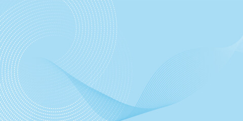 Background Blue Abstract  with luxury gradient circle lines smooth blue dot