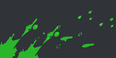 Abstract Sport Background with Green and Blue Brush Texture and Halftone Effect. Dirty Grunge Background