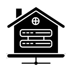 home server glyph icon