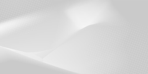 Obraz premium Silver foil background with metal mirror texture. Chrome gradient surface with light gloss simple abstract