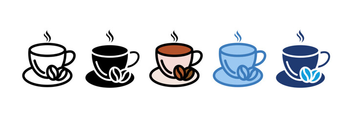 Coffee Icon Element For Design