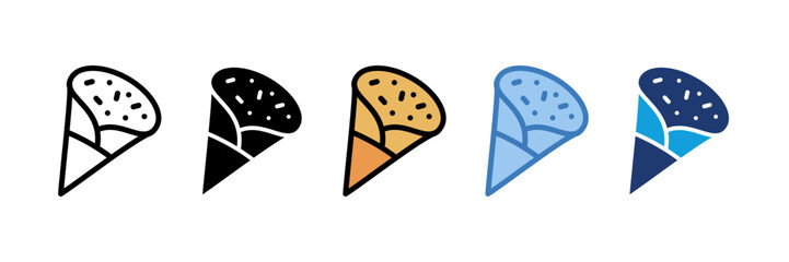 Crepes Icon Element For Design