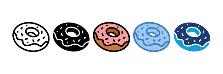 Donut Icon Element For Design