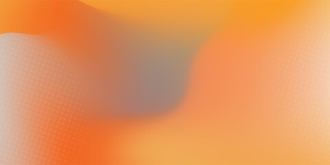 Abstract orange gradient vector background simple cloud