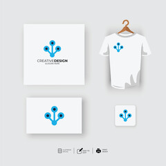 Logo template design ideas vector