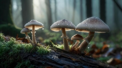 Fototapeta premium Mushroom in the forest