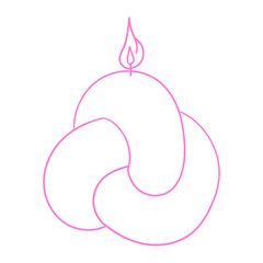 Candle, Hand-drawn handmade candles, Minimalist candle illustrations for packaging, business cards, posters, and graphic design.