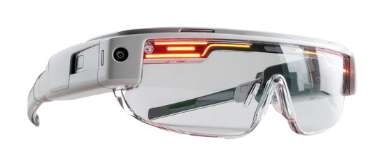 Innovative smart glasses technology hub product showcase modern environment futuristic concept cut out png