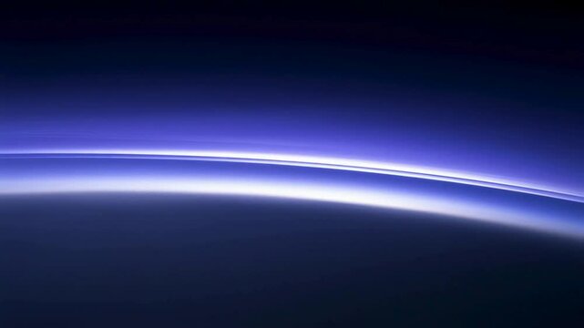 Abstract Blue Horizon Serene Gradient Background