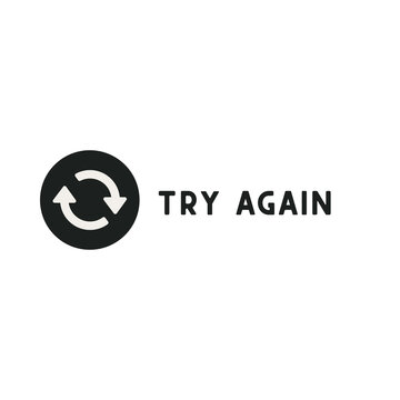 Try Again Icon Button