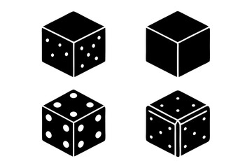 set of Paneer vector silhouette illustration isolated on white background