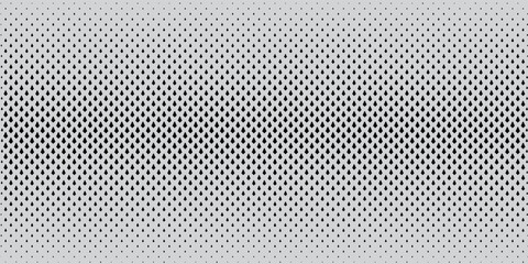 Dotted halftone gradient texture. Vanishing polka dot background. Repeating dots gradation pattern background. black fading comic pop art overlay backdrop. Raster effect wallpaper. eps 10