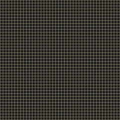 Dark grid pattern. Seamless mesh texture. Abstract geometric background. Squared line backdrop.