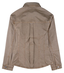 gray knitted jacket