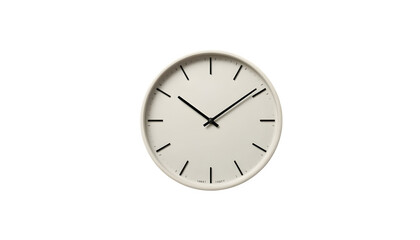 Minimalist Round Wall Clock