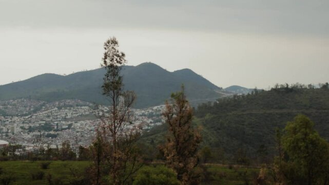 Plano general de una monta&ntilde;a.