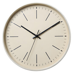 Simple Minimalist Wall Clock Design