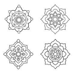 Creative luxury mandala Vector Illustration