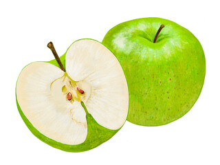 青リンゴ（1個と半分）