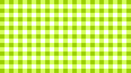 Green gingham seamless pattern background motif squares gingham shape can used for banner, fabric pattern, backdrop, tablecloth, clothing, shirt, gown, paper, bedding, blanket and other textile