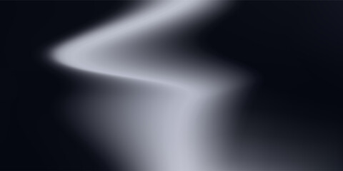 Abstract render of illuminated gray colored corridor art vector simple