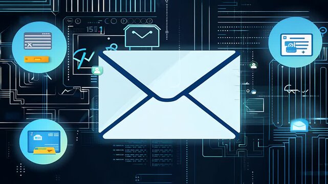 Witness dangers email scams conceptual 2D animation that illustrates online hacker phishing attacks highlighting importance security personal information protection 4K video clip fraud hack
