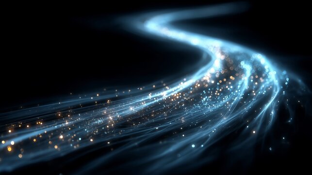 Curved Light Stream
