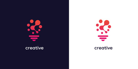 Best Innovation Energy idea logo inspiration 