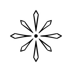 crystal starburst element