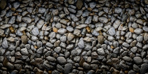 stone pebbles, crushed stone, 3d