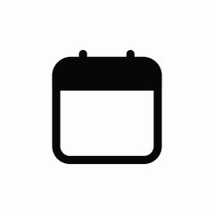 spiral calendar icon sign vector