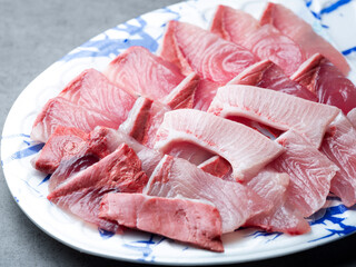   Sashimi, fresh raw fish dish