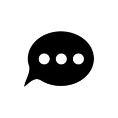 Fototapeta premium Direct message icon set on transparent background. Symbol of message