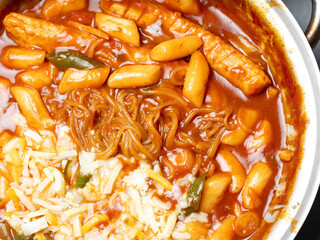 Tteokbokki ,Spicy Stir fried Rice Cake