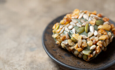 Korean traditional food rice cake