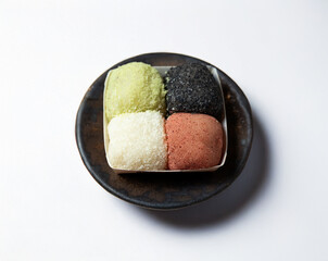 Korean traditional food rice cake