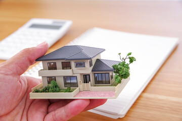 住宅購入と資金計画のイメージ