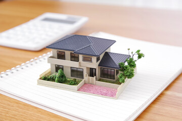 住宅購入と資金計画のイメージ