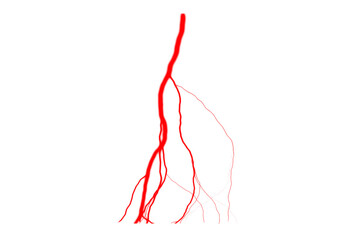 Transparent Storm Lightning Flare for Compositing Projects