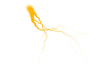  Electric Arc Lightning Motion with Transparent Background