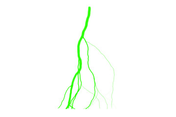  Lightning Energy Burst Trail with Transparent Stroke