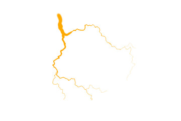 Alpha Lightning Arc Cutout for Thunderstorm FX Projects
