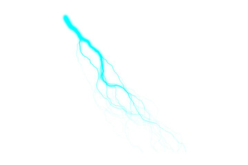 Lightning Ripple Wave FX with Transparent Background