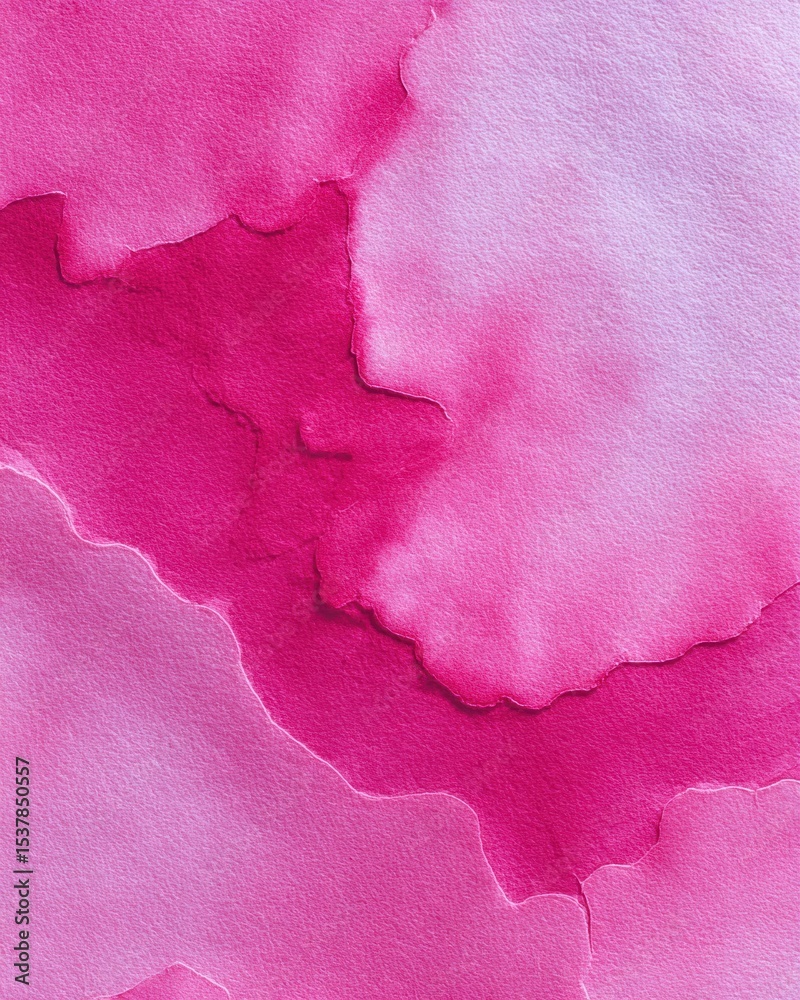 Poster vibrant washed pigment watercolor abstract with tonal blending and soft gradients for creative brand