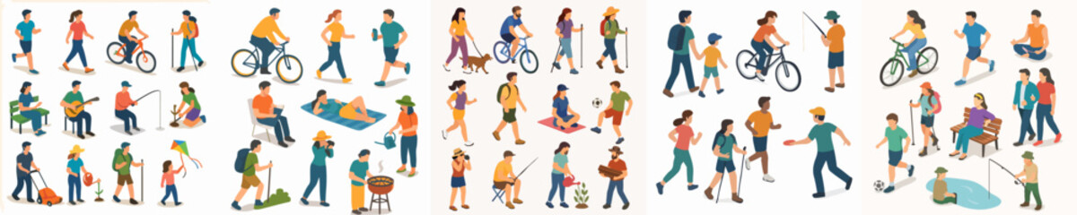 Vector Set activity collection in the park