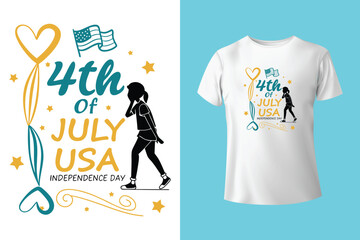 Independence is not free it costs solders - USA Independence Day T-Shirt